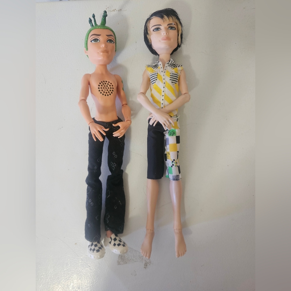 Monster High Gloom Beach Jackson Jekyll And Deuce Gorgon Dolls